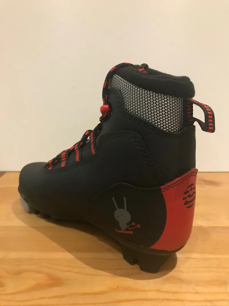Alpina Kids T5 Junior Cross Country NNN Ski Boots Black/Silver-3